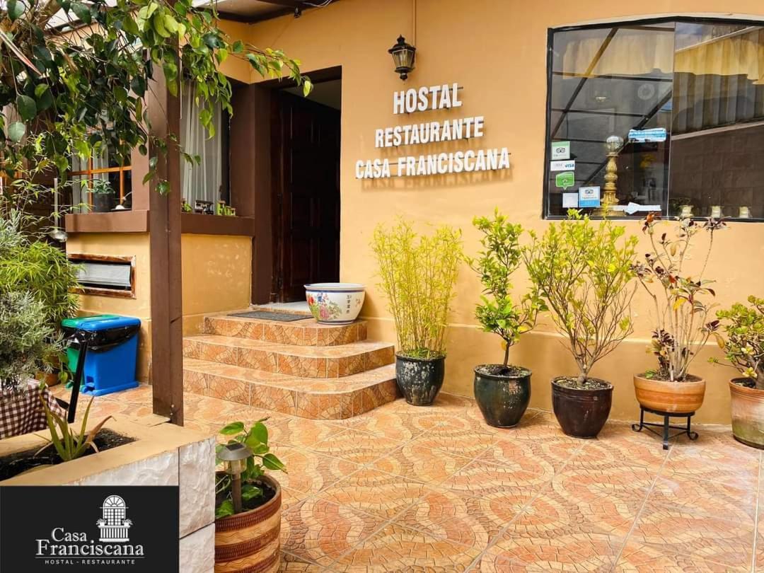 Hotel Casa Franciscana Quito Extérieur photo